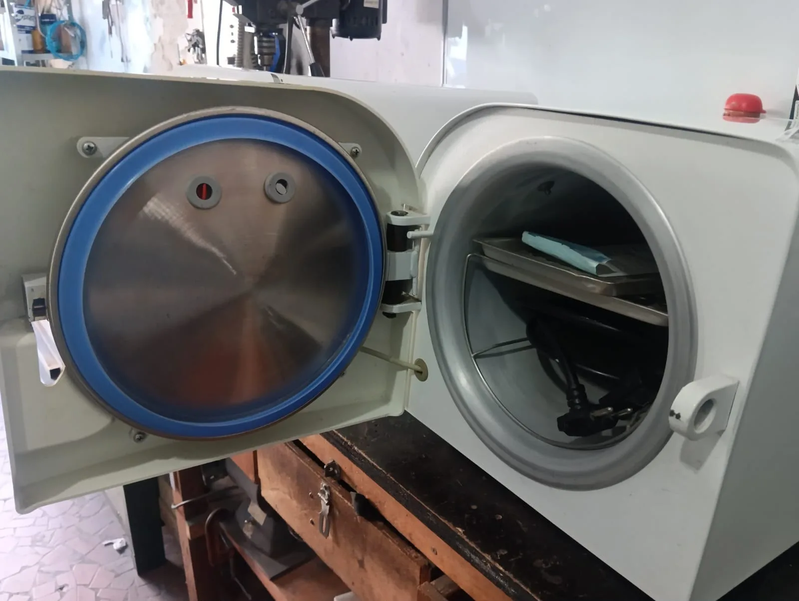 Manutenção de autoclave