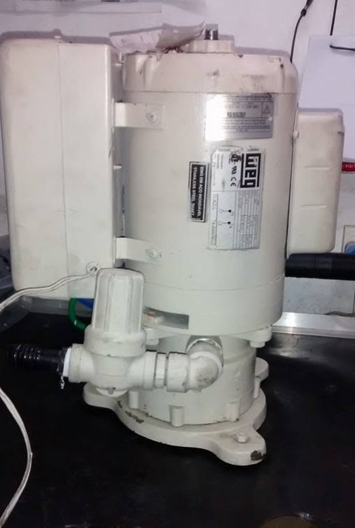 Manutenção de bomba de vácuo